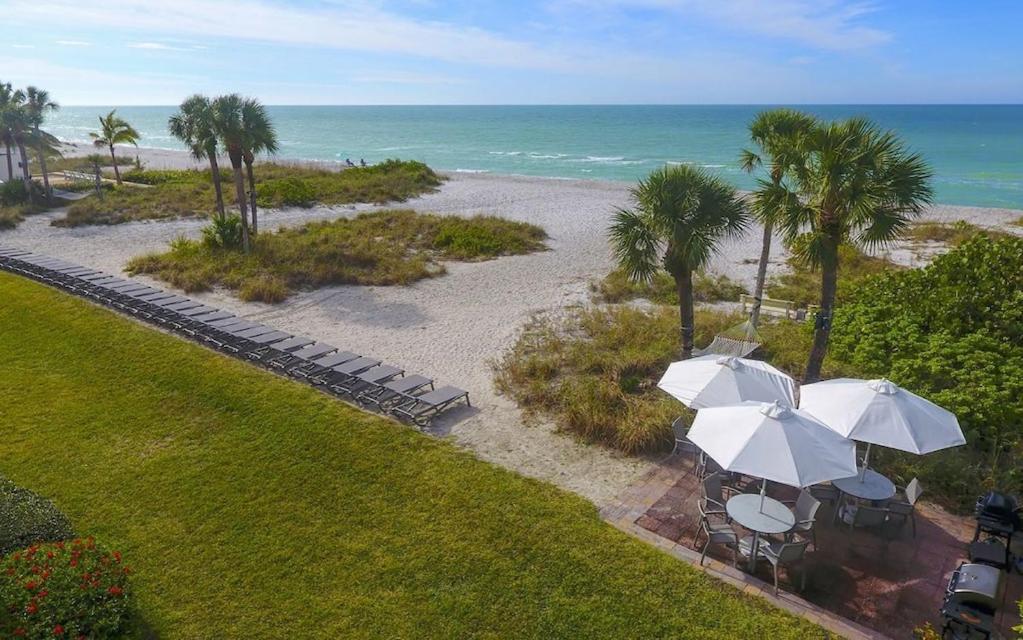 Laplaya 201C Breathtaking Gulf Panorama From This Corner End Unit With A Private Stairway To The Beach Longboat Key Kültér fotó